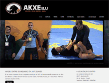 Tablet Screenshot of akxebjj.com